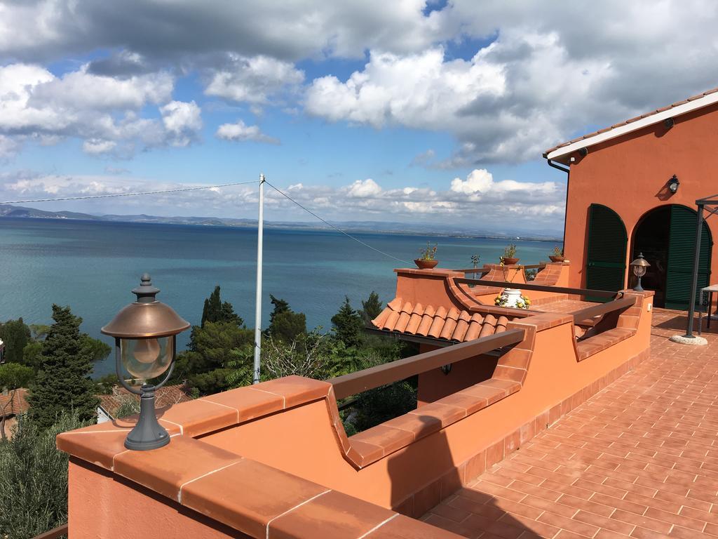 Апартаменти Casa Azzurra Порто-Санто-Стефано Екстер'єр фото